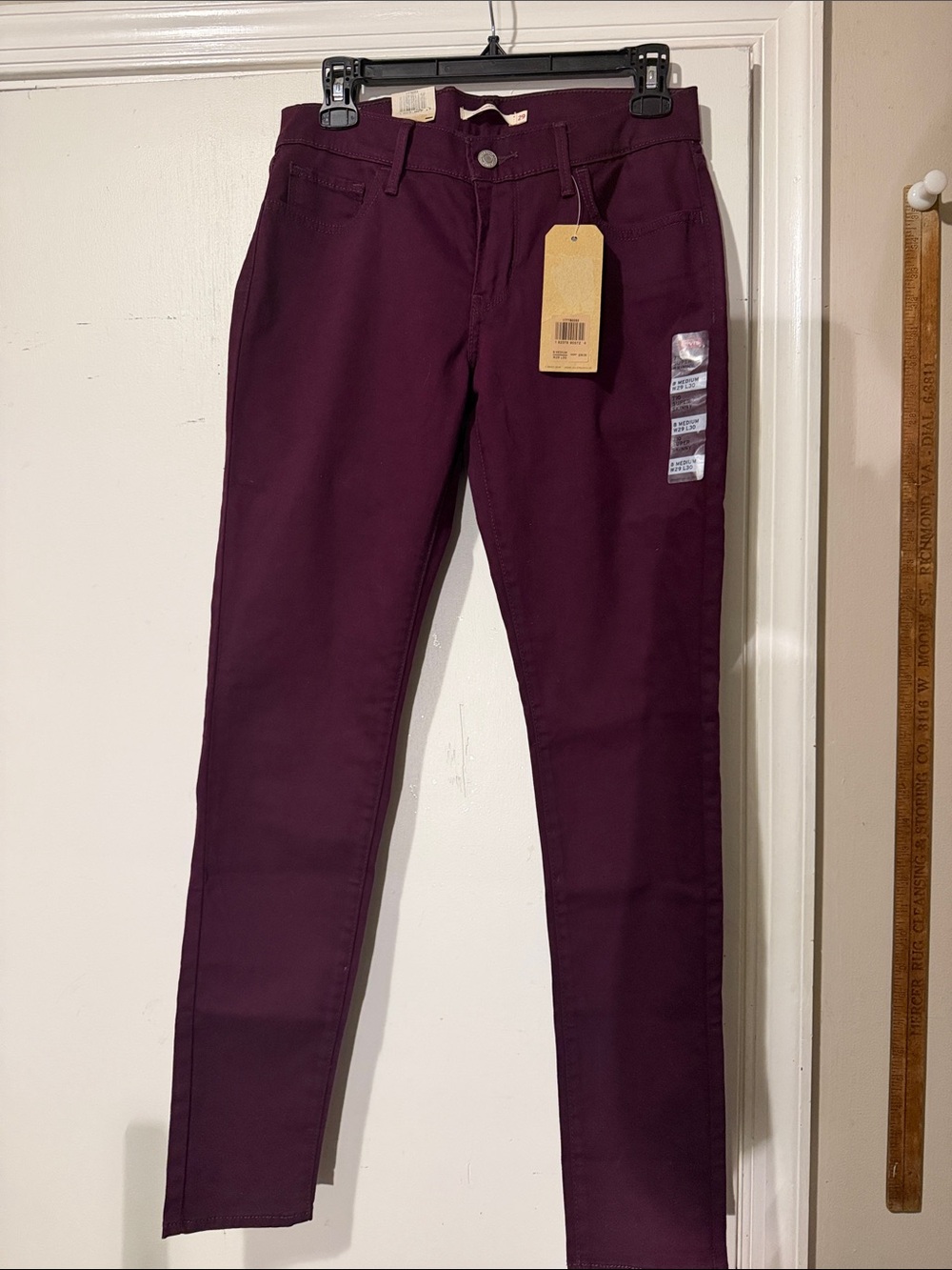 Levi's Women's Skinny Jeans in Plum